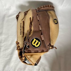 Wilson Fast Pitch NEW TAGS 12" A440 Right Hand Catch LHT Leather Softball Glove